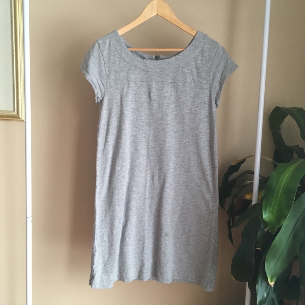 Grey T-Shirt Dress
